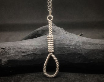 Hangman's Noose Necklace | Hangman's Noose Choker | Horror Jewelry | Gothic Jewelry | Spooky Fashion