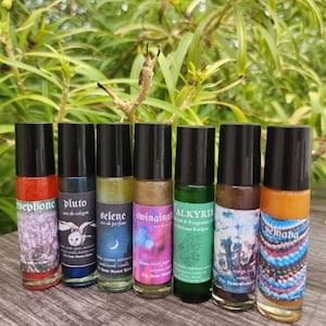 Perfume Roll On | Roller Bottle | Eau de Parfum | Cologne Roller | Bath and Body Gift 1/3 Fl Oz Rollers: 2 for 40 Persephone - Yemaya
