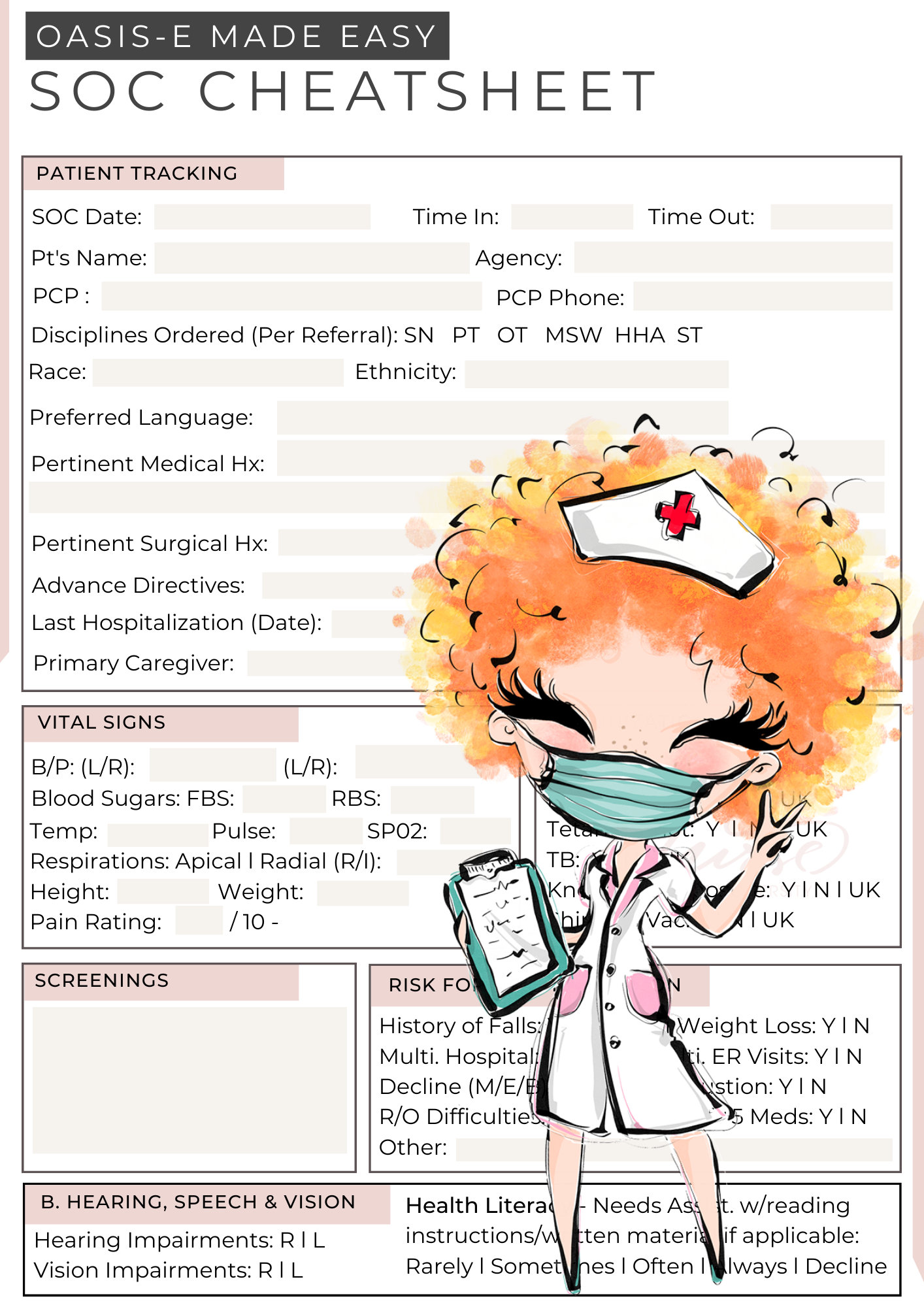 Home Nurse Cheatsheet For Processing Labs In Patient Home - xnsdifa