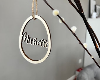 Easter pendant, gift, Easter, spring decoration, Easter decoration, personalized Easter pendant, Easter basket, lettering, name tag,