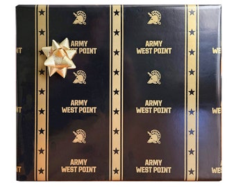 Army West Point Custom Gift Wrapping Paper Roll - 30" wide Gift Wrap