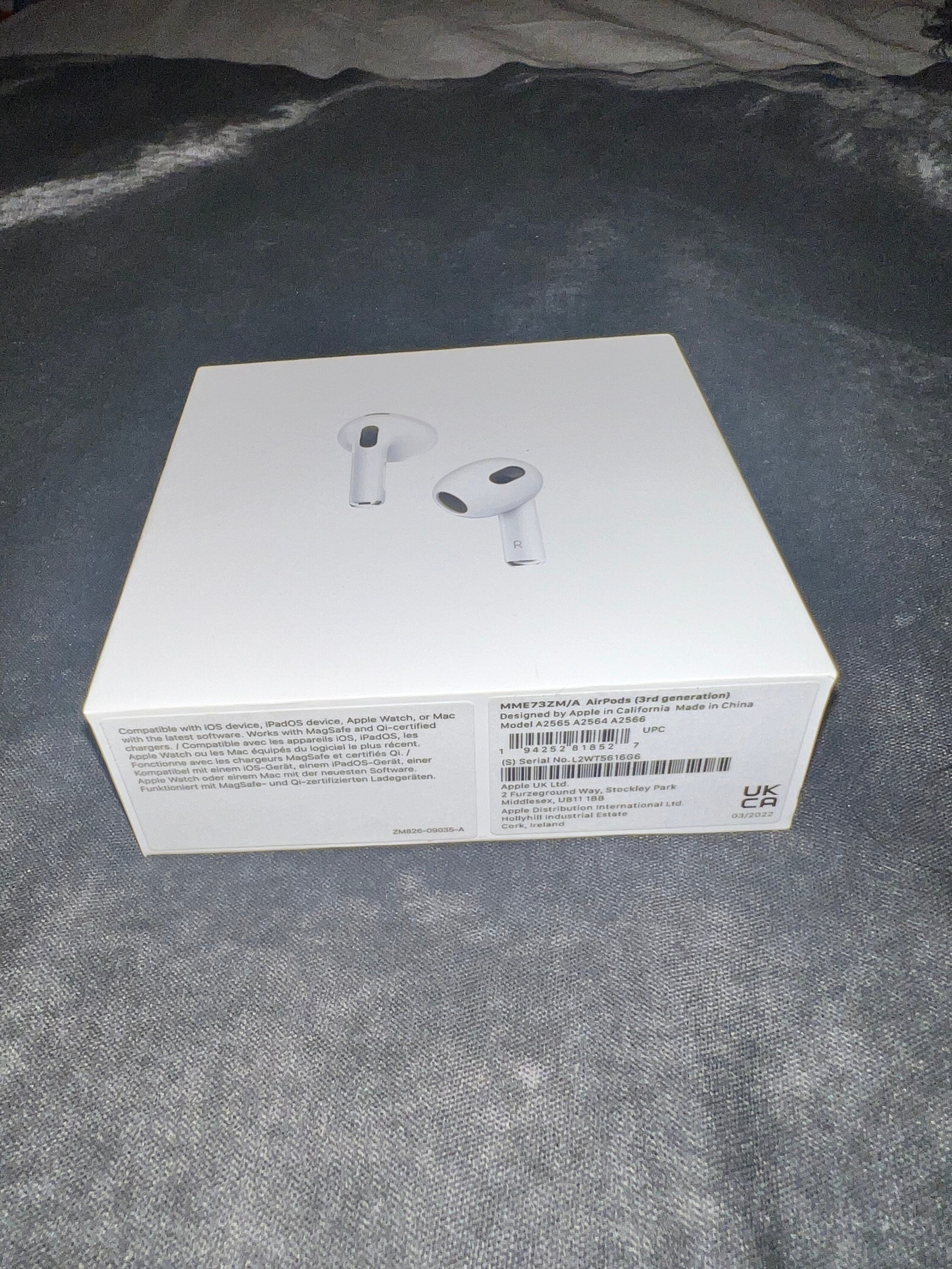 Apple Airpods 3rd Generation With Magsafe Charging Case - Etsy