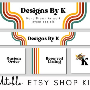 Etsy Shop Kit,Etsy Shop Banner,Modern Banner Design,Etsy Branding Kit,Etsy Shop Logo,Etsy Shop Bundle,Etsy Logo Design,Etsy Cover Photo