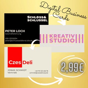 Digitale visitekaartjes | Digitale visitekaartjes