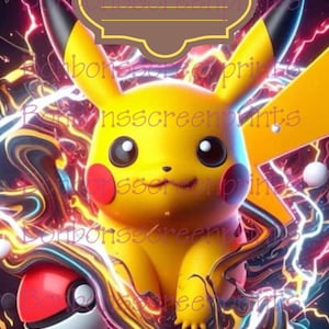以下が含まれることがあります： 人気のポケモンキャラクター、ピカチュウの鮮やかなイラストが描かれたコンポジションブック。表紙には、電気エネルギーのエフェクトとモンスターボールに囲まれた、ダイナミックなポーズのピカチュウが描かれています。本のタイトルエリアは、「COMPOSITION BOOK」という言葉が入った茶色のラベルです。