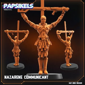 Nazarene Communicant Trench Crusade Alternative Wargame  Roleplay 32mm Papsikels