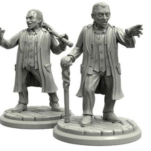 Warlocks x2 Arkham Horror Cthulhu Lovecraft 28mm Adaevy Creations
