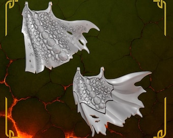 Capas Termi Grandes de los Guardianes del Yunque x4 Lagartos de Fuego Juego de Guerra de Ciencia Ficción Impresión 3D Greytide Studio