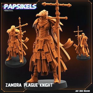 Zamora plague knight Trench Crusade Proxy Alternative Wargame Roleplay Papsikels