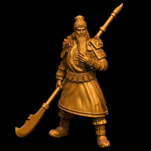 Qin Shi Huang 28mm 1 inch Historical Wargame 3D Print ToyDoy Miniatures