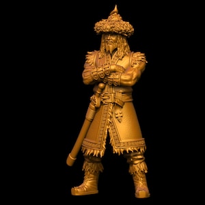 Attila The Hun 28mm 1 inch Historical Wargame 3D Print ToyDoy Miniatures