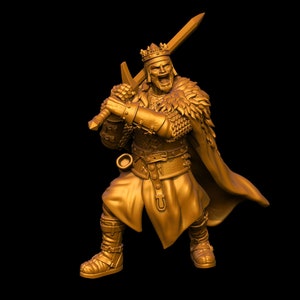 Robert the Bruce 28mm 1 inch Historical Wargame 3D Print ToyDoy Miniatures