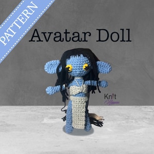 Avatar The Way of Water gehaakte amigurumi-poppenpatroon PDF NEDERLANDS