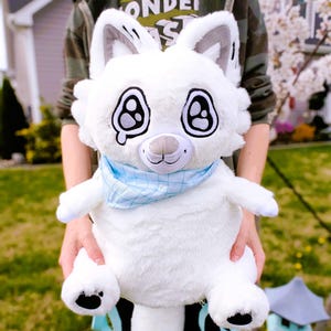 Anxiety Fox Plush Backpack: Snug-Alongs Travel Bookbag Collab