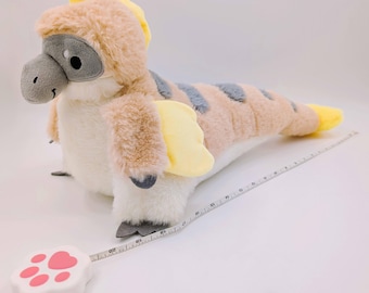 BIG SIZE Utahraptor Dinosaur Plush Raptor Stuffed Doll Plushie