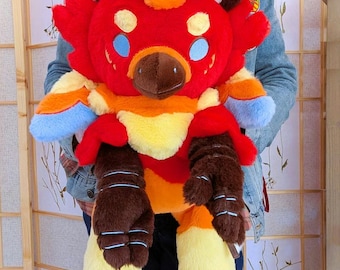 Inferno Phoenix Gryphon Giant Cuddly Huggable Sunshine Teddies Plush