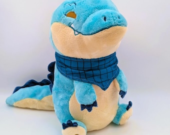 Munchy Gator Alligator Snuggle Paws Cuddle Cushion Plush