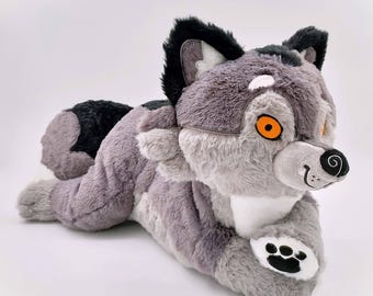Obciążona pluszowa poduszka Wolfgang Cuddle Pillow dla wygody