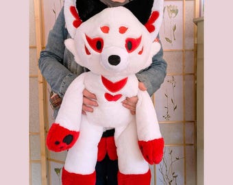 Asaka Kitsune Giant Cuddly Huggable Sunshine Teddies Plush