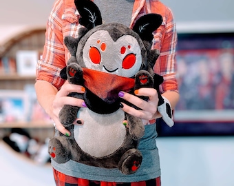 Lurk the Mothman Snuggle Paws Cryptid Cuddle Cushion Plush
