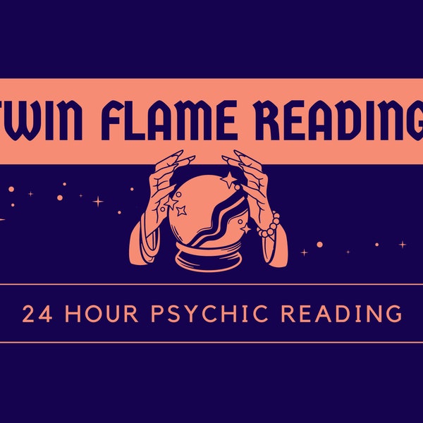 Detailed TWIN FLAME | 24 hour written Psychic reading