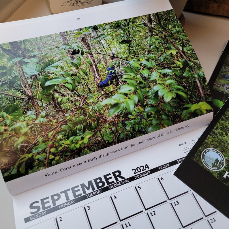 Olympic Project Bigfoot Research Calendar 2025 Sasquatch free Shipping
