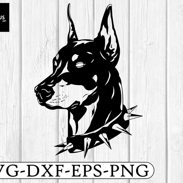 Doberman SVG, Doberman SVG, UK, Doberman Vector, Doberman Cricut, Cut Files, Doberman Png