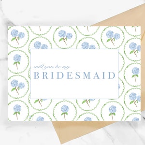 digital download: bridesmaid proposal card (JPG FILE) will you be my bridesmaid?