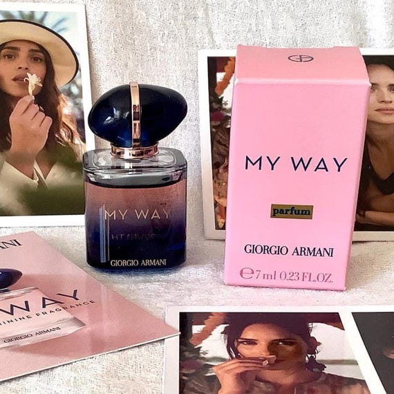 ARMANI My Way Mini Perfume/extract Set // 7ml + Box + Scented