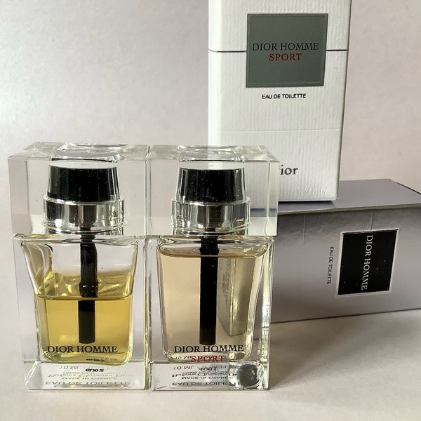 DIOR Mini Homme sport and Homme / 2 x 10 ml