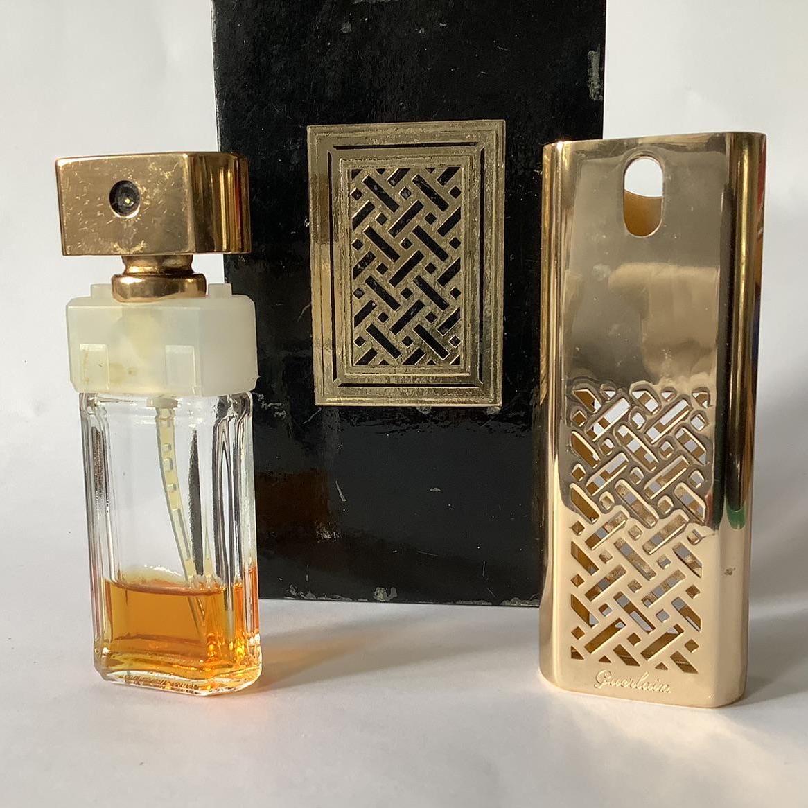 希少品 /// ゲランのシャリマー ギフトセット /// 香水/エキス 8ml // 1982