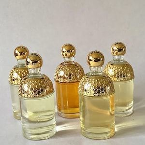5 mini AQUA ALLEGORIA by GUERLAIN / 5x 7,5 edt/// Pampelune, Ylang & Vanille, Herba Fresca, Flora Nerolia, Angélique Libre