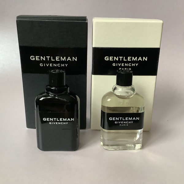 Mini Gentleman by GIVENCHY // Eau de parfum not complete + Eau de toilette 2 x 6 ml