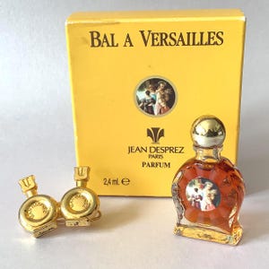 JEAN DESPREZ Mini Bal à Versailles and/or brooch// perfume/extract 2.4 ml + brooch