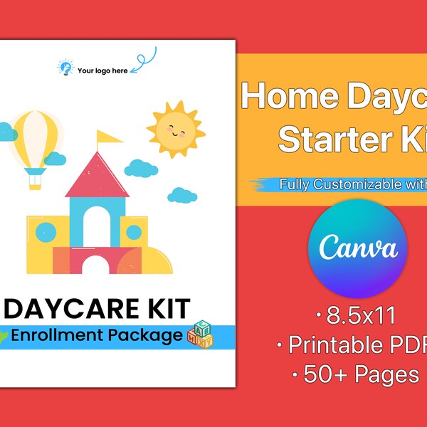 Daycare Starter Kit Etsy