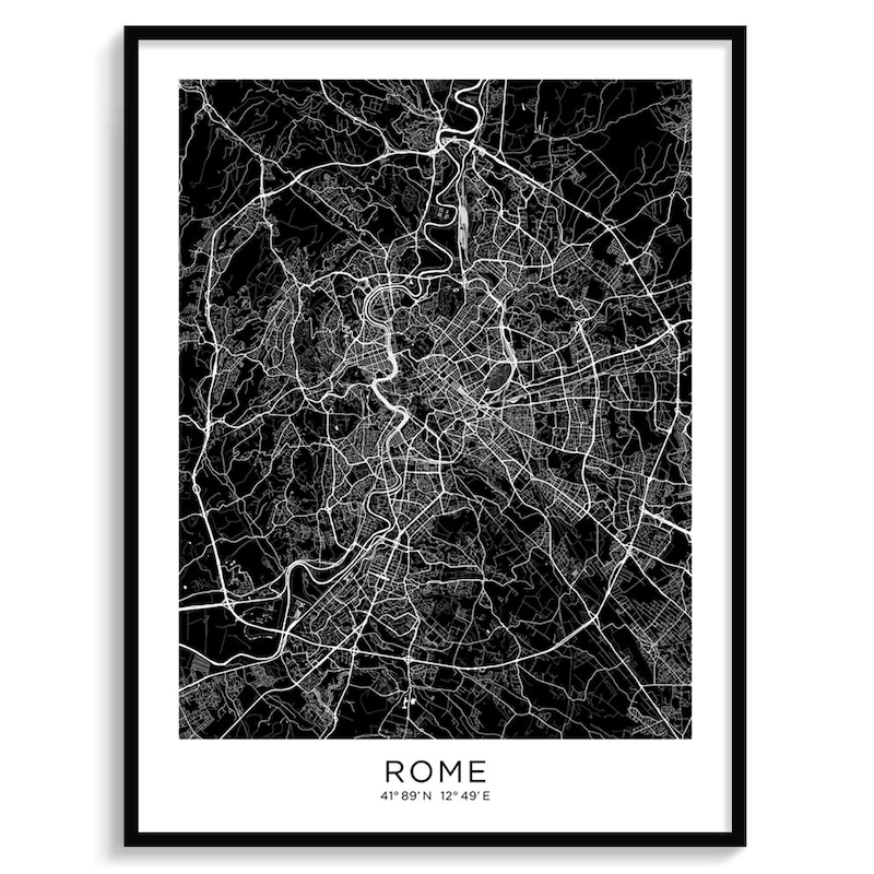 Europe Map Art Modern Abstract - Etsy