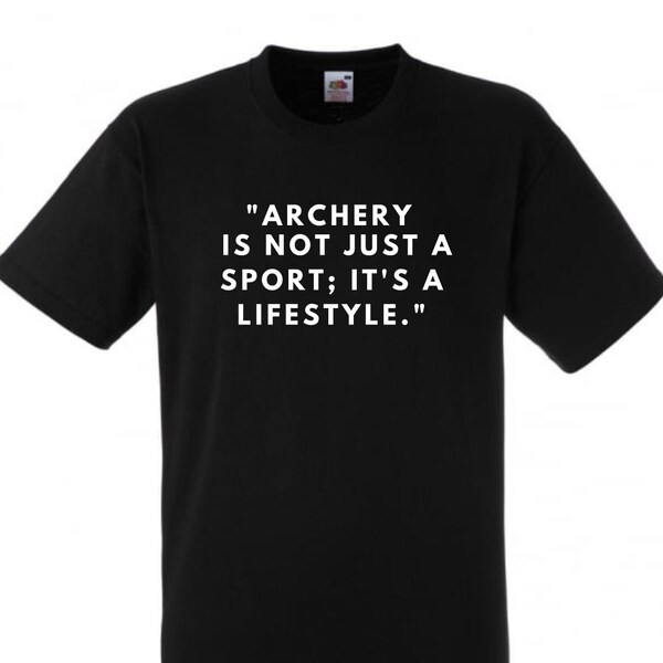 Archery T Shirt Etsy UK