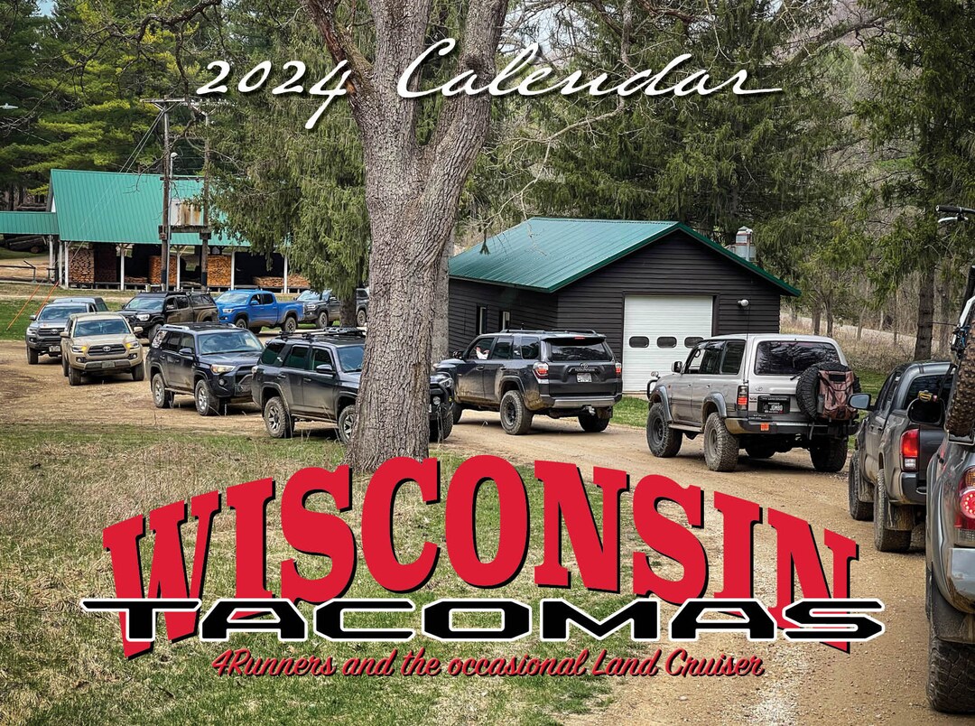 Wisconsin 2024 Calendar Etsy
