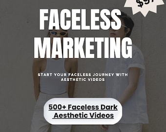 800+ Men’s Faceless Aesthetic Video Vault | Viral Content Bundle for Reels & Social Media | Resell Rights Included