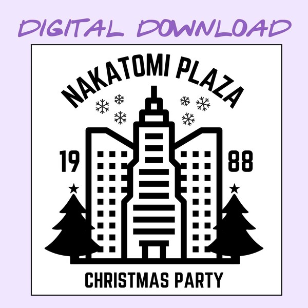 Nakatomi Plaza Svg - Etsy