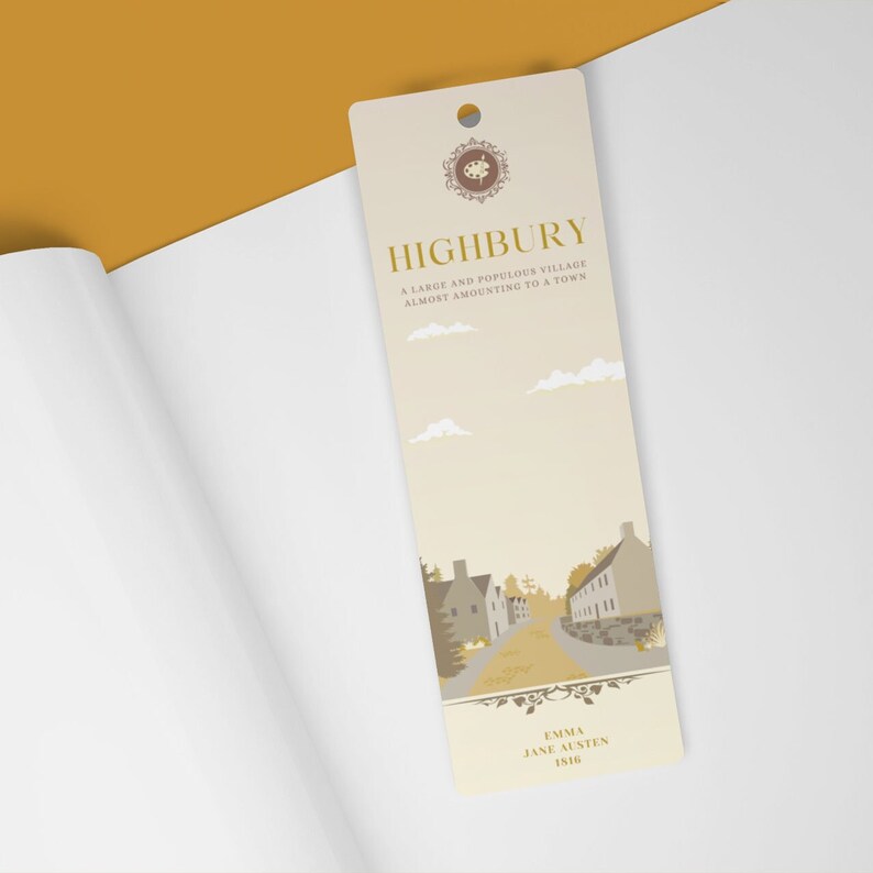 Pride and Prejudice Bookmark Set Book Lover Gift Jane Austen
