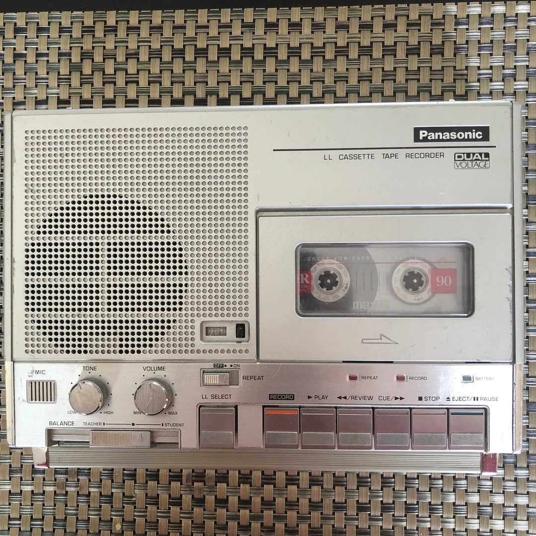 Rare Vintage Audio Cassette Recorder Panasonic RQ495 Etsy