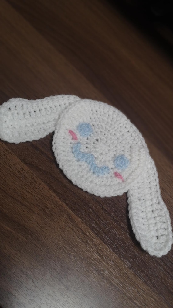 CROCHET PATTERN Crochet Cinnamoroll Inspired Coaster! Instant