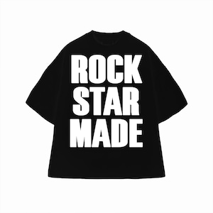 Rockstar Made Playboi Carti Oversized Black/White T-Shirt Y2K Streetwear Gothic Opium Hip-hop