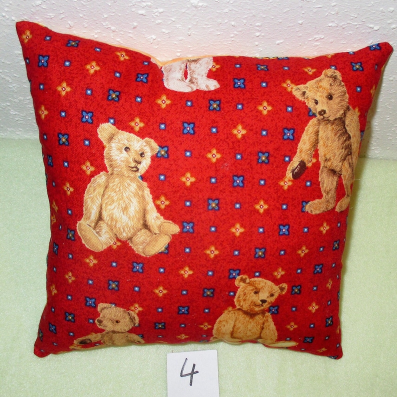 Kinder Kuschelkissen, Reisekissen, Einschlafkissen, Geschenk, 20x20cm, schöne, bunte Kinder-Motive, Baumwolle vorgewaschen, Bild 7