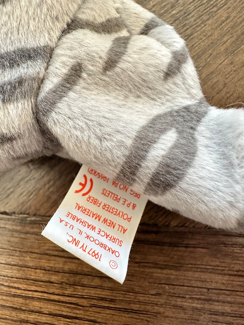 Prance the Cat rare TY Beanie Baby Errors Etsy