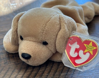 Fetch the Golden Retriever TY Beanie Babies 1998 - Etsy