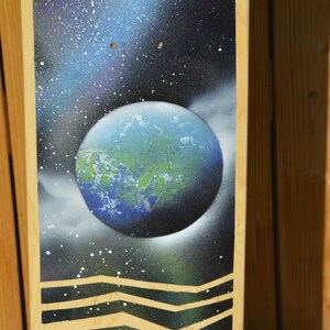 Perceptive Perspective- Handmade Graffity-Paint Skateboard