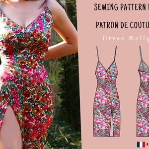 Sewing pattern Long dress