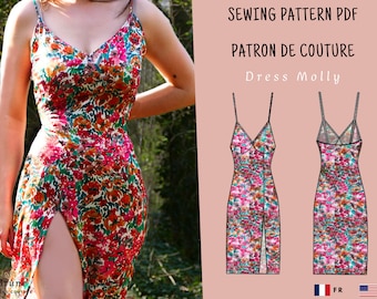 Sewing Pattern Summer Maxi Dress Boho, Sewing Pattern PDF Long Dress - Etsy